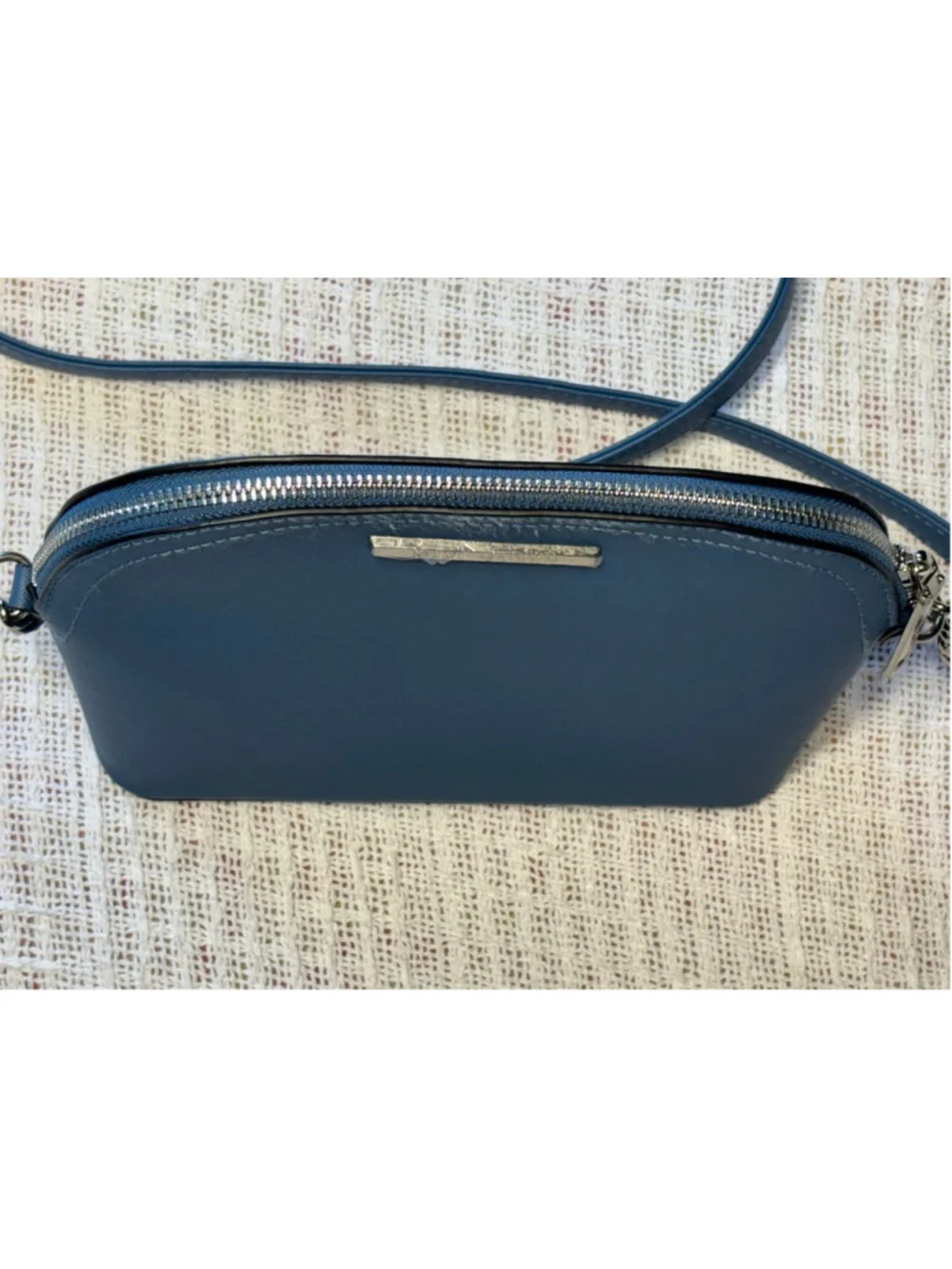 Steve Madden Blue Small Crossbody Satchel NWOT